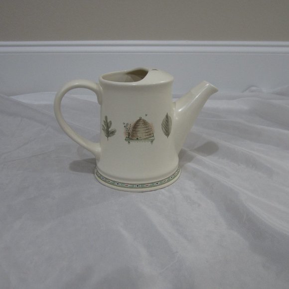 Pfaltzgraff Naturewood Watering Can Pitcher - Picture 1 of 4